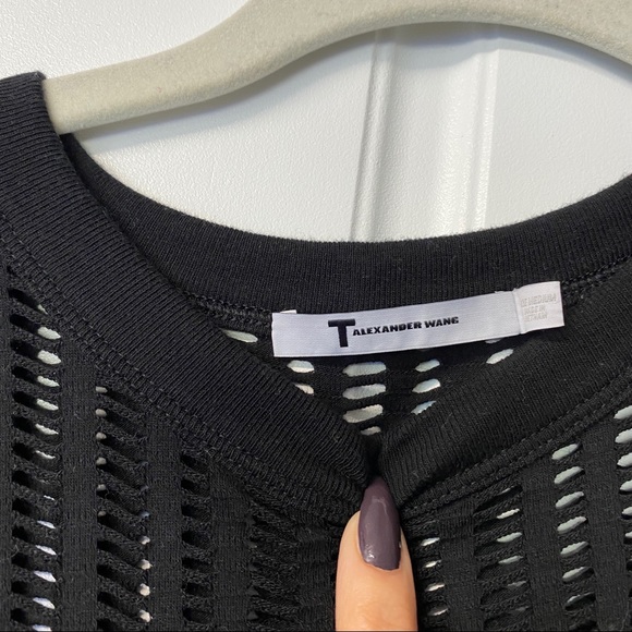 T by Alexander Wang Overlay Sheath Dress - Picture 7 of 8